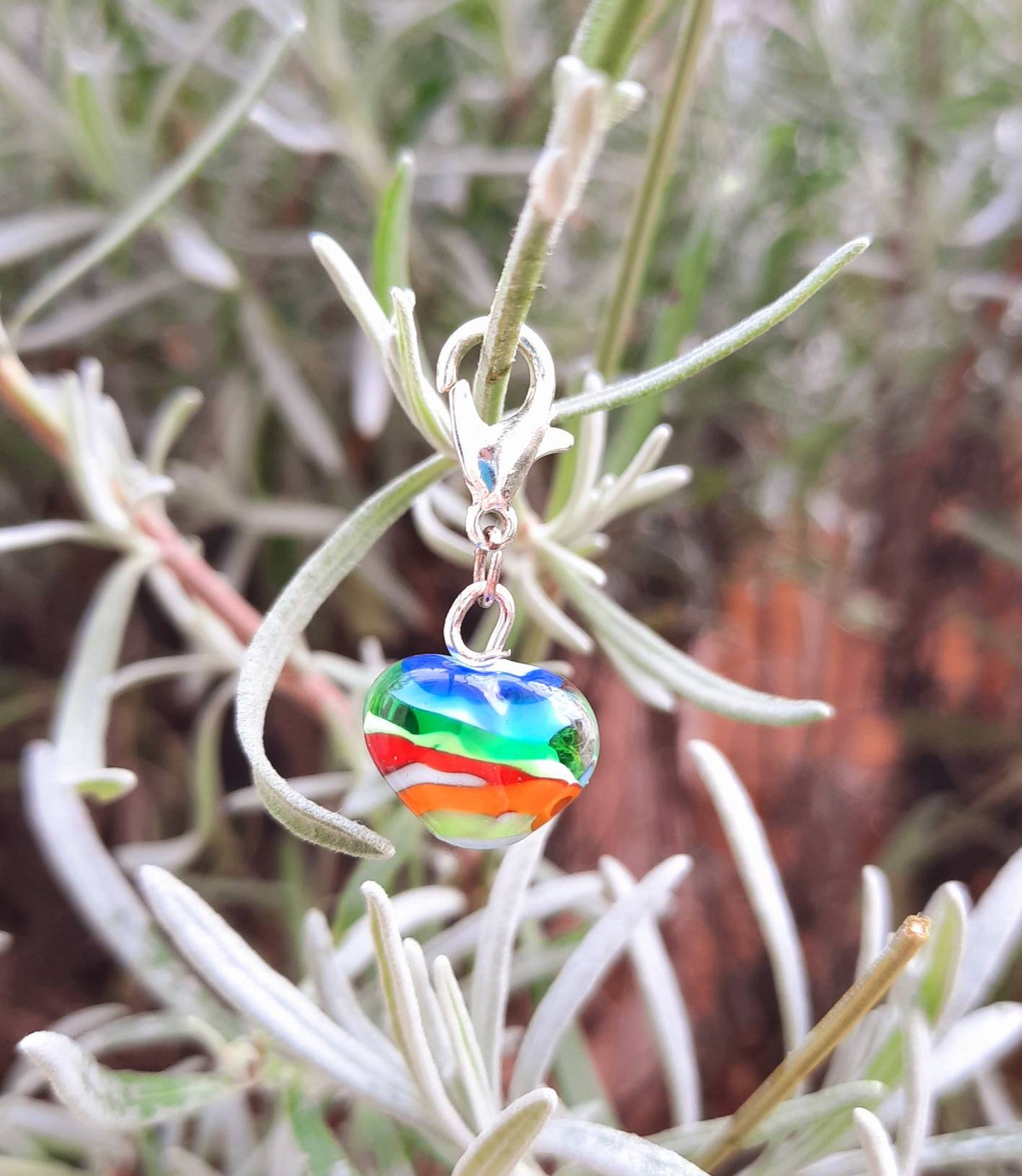 Alles wird gut Regenbogen Herz Charm schöner Anhänger für Etsy