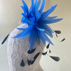 Dyed Feather Flower Mount Bouquet Faux flowers Millinery Feather Flower Handmade Dyed Goose Feathers for Hat Making Fascinators Decoration zdjęcie 6