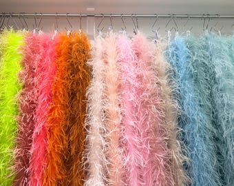 1-10Ply Feather Quality Boa Fluffy Ostrich Feathers for Party Dress Cloth Decoration For Dress Sewing Crafts Costumes DIY Decoration