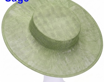 Round Shape Bottom Bridal Hair Accessorie Bottom Fascinator Imitation Sinamay Hat Base Top Hat For Millinery And Hat Making 33CM Diameter