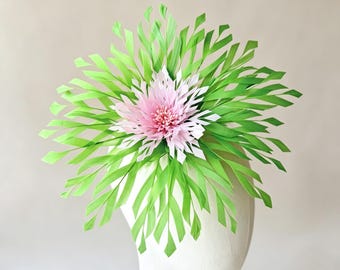 Feather Flower for Millinery, DIY Fascinator Supply, Botanical Silk-Like Feather Petals, Hat Making Trimming, Craft Supplies