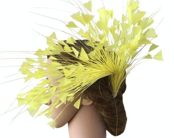 Goose Feather Flower Handmade Natural Dyed Feather Flower Goose Feathers Faux flowers Millinery  for Hat Making Fascinators Decoration