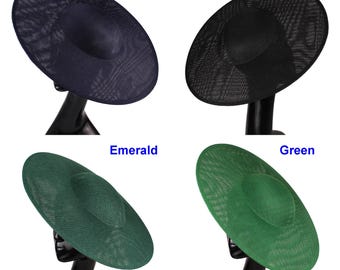Large Round Shape Bottom Bridal Hair Accessorie Hat Bottom Fascinator Sinamay Hat Base Top Hat For Millinery And Hat Making 40CM Diameter