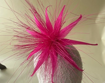 Customized Feather Flower Natural Feather Handmade Flower Embellishment Millinery Goose Feathers for Hat Making Fascinators Decoration