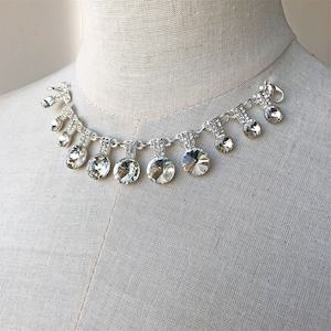 Tassel Fringe Pendant Bling Diamante Diamond Trim Ribbon Rhinestone Chain Crystal Add Glam for Dress Gown Dinner Jacket Collar Belt Making