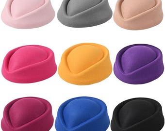 DIY Fascinator Base for Millinery, Blank Hat Base for Women, Kentucky Derby Hat Supply, Wedding Guest Hat Material, Bridal Pillbox Base