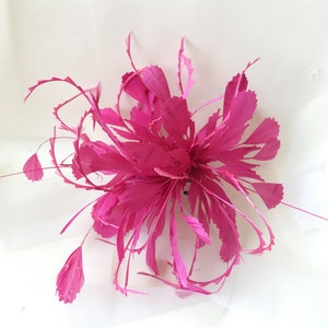Customized Feather Flower Plume Bouquet Embellishment Millinery Feathers Flower Natural Feather Flower for Hat Making Fascinators Decoration