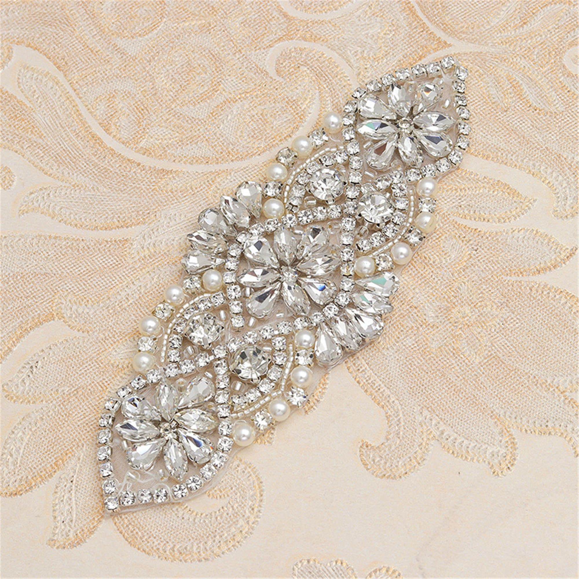 Diamante Bridal Belt - Etsy UK