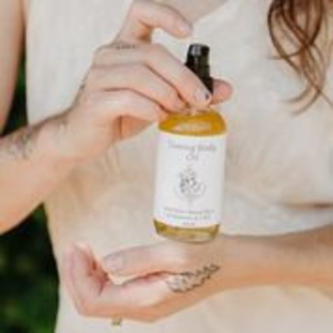 A C & E Toning Body Oil Etsy