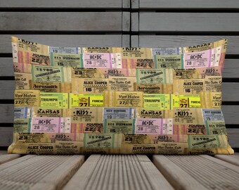 Classic Rock Tix Premium Pillow