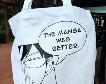 13x13 Baumwoll Anime Einkaufstasche