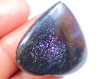 The Best!! Iolite Sunstone Heart Stone, Natural Iolite Heart, Iolite Fire With Sunstone Sparkles, Iolite Sun Heart Stone, Iolite Tumblestone