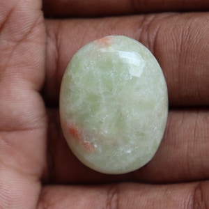 Natural Yellow Serpentine Palm Stone, Polished Yellow Serpentine Gemstone, Yellow Serpentine, Yellow Serpentine Pocket stone, yellow stone