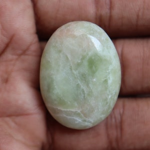 Natural Yellow Serpentine Palm Stone, Polished Yellow Serpentine Gemstone, Yellow Serpentine, Yellow Serpentine Pocket stone, yellow stone