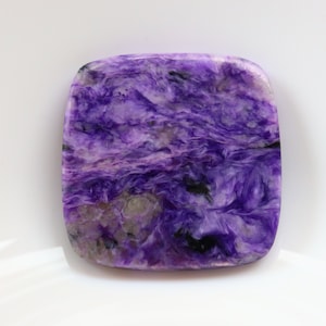 Charoite Cabochon, Natürlicher Charoite Cabochon, Loser Stein, Taschenstein Charoite Steine, Charoite Kristalle, Lila Stein, Heilstein.