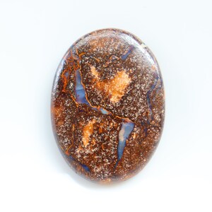 Natural Boulder Opal Cabochon, Gemstone, Pocket Stone, Boulder Opal Cabochon, Boulder Opal Loose Semi Precious Opal Jewelry Gemstone,