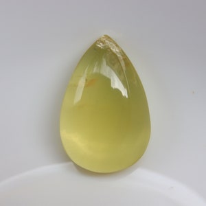 A + Zitronenquarz Cabochon, Zitronenquarz Kleiner Stein Halbedelstein Cabochon, Zitronen Kristall Cabochon, Taschenstein Edelstein