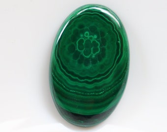 Malachite Cabochon, Natural Malachite Cabochon For Making Jewelry, Malachite Cabochon, Loose Stone, Pocket Stone, Gemstone, Healing Crystal