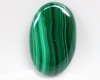 Malachite Cabochon, Natural Malachite Cabochon For Making Jewelry, Malachite Cabochon, Loose Stone, Pocket Stone, Gemstone, Healing Crystal