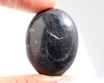 Black Tourmaline Palm Stone, Black Tourmaline Crystal, Black Tourmaline Palmstone, Protection Crystal, healing stone, Christmas Gift