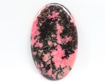 A+ Big Size Rhodonite Cabochon, Polished Rhodonite Cabochon, Loose Stone , Rhodonite Pocket Stone, Natural Rhodonite, For Jewelry Gemstone