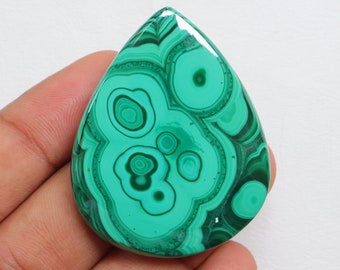 Unique Pattern Malachite Cabochon, Natural Malachite Cabochon For Making Jewelry, Malachite Cabochon, Loose Stone, Gemstone, Healing Crystal