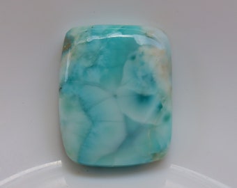 Larimar Cabochon, Top Quality Designer Larimar Gemstone, Natural Larimar, Larimar Gemstone, Larimar Cab, Larimar Stone For Jewelry.