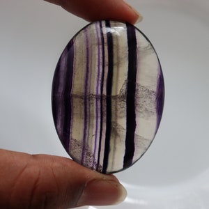 Cristal de fluorite | Pierre de palme fluorée | Page d'accueil Maison,SpiritualitéReligion,Perles de prière,Pierre d'inquiétude en fluorine,Dimensions -57x42x13 mm Poids-58 g