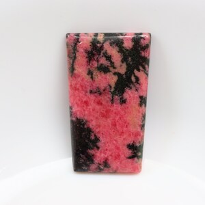 A+ Big Size Rhodonite Cabochon, Polished Rhodonite Cabochon, Loose Stone , Rhodonite Pocket Stone, Natural Rhodonite, For Jewelry Gemstone