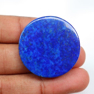 A+ Cabochon en lapis-lazuli, pierre précieuse de lapis-lazuli, pierre de lapis-lazuli en vrac, pierre précieuse en vrac pour bijoux, pierre de poche bleu et or