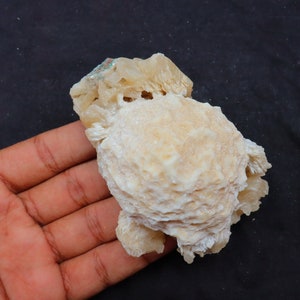 Natural Stilbite in Okenite Gyrolite Mineral, Okenite Crystal, Okenite Cluster, Okenite Gyrolite Flower, Decorative Stone, Okenite