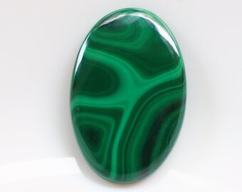 Malachite Cabochon, Natural Malachite Cabochon For Making Jewelry, Malachite Cabochon, Loose Stone, Pocket Stone, Gemstone, Healing Crystal