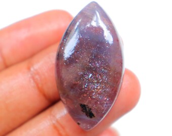 アイオライトサンストーンパームストーン、美しい天然アイオライト