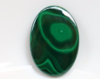 Malachite Cabochon, Natural Malachite Cabochon For Making Jewelry, Malachite Cabochon, Loose Stone, Pocket Stone, Gemstone, Healing Crystal