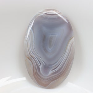 Natürlicher Botswana Achat Cabochon, Ethische Kristalle, Heilstein, Stein für emotionales Gleichgewicht, Heilstein, Pocket Stone, lose Stein.