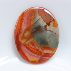 Cabujón de jaspe poligrama, piedra preciosa de gran tamaño, cabujón de jaspe poligrama natural, piedra suelta, hermoso diseño, piedra de bolsillo, cristal