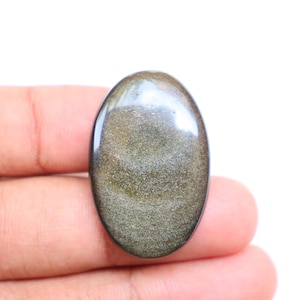 Cabochão de obsidiana com brilho dourado A+, pedra preciosa de obsidiana com brilho, joias de obsidiana, obsidiana com brilho dourado, pedra preciosa solta de obsidiana arco-íris
