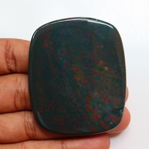 Blutstein Cabochon, große Größe, Blutstein Cabochon, Blutstein Stressstein Blutstein Cabochon, Heilstein, Taschenstein, lose Stein