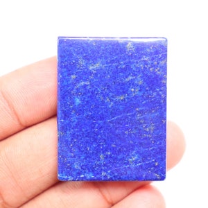 A+ Lapislazzuli Cabochon, Pietra preziosa di Lapislazzuli, Pietra sciolta di Lapislazzuli, Pietra preziosa sciolta per uso in gioielleria, Pietra tascabile blu e oro