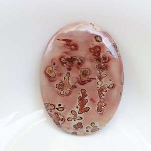 Jaspe grain de café naturel, jaspe grain de café cabochon, pierre précieuse, artisanat pour pierre à bijoux, pierre non fixée, pierre de poche, cristal de guérison.