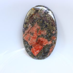 Big Size Rhodochrosite Pyrite Cabochon, Rhodochrosite Cabochon, Loose Gemstone Cabochon, Rhodochrosite Pyrite Cabochon Loose Stone, Crystal.