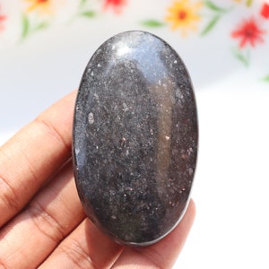 Nuummite Palm stone - polished stones - healing crystals and stones - Nuummite stones - Nuummite Palms, healing stone, christmas gift.