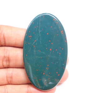 Blutstein Cabochon, große Größe, Blutstein Cabochon, Blutstein Stressstein Blutstein Cabochon, Heilstein, Taschenstein, lose Stein