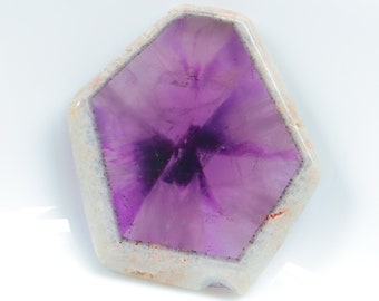 XL Star Amethyst Slice, Natural Amethyst Slice, Purple Amethyst Gemstone, Amethyst Stones for Jewelry, Healing Stone, Crystal, Gemstone.