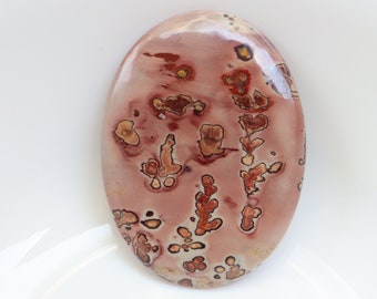 Natural Coffee Bean Jasper, Cabochon Coffee Bean Jasper, Gemstone, Handcraft for Jewelry Stone, Loose Stone, Pocket Stone, Healing Crystal.