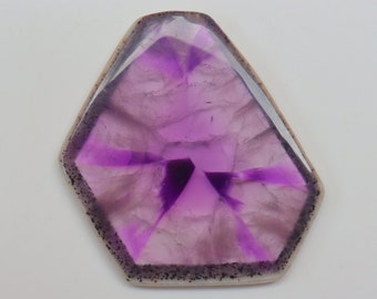 XL Star Amethyst Slice, Natural Amethyst Slice, Purple Amethyst Gemstone, Amethyst Stones for Jewelry, Healing Stone, Crystal, Gemstone.