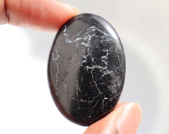 Black Tourmaline Palm Stone, Black Tourmaline Crystal, Black Tourmaline Palmstone, Protection Crystal, healing stone, Christmas Gift