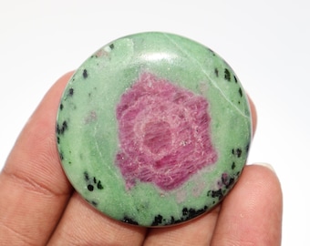 Cabujón de rubí zoisita A+ / Piedra para la ansiedad / Piedra preciosa suelta / Cristal / Rubí zoisita / Cabujón / Piedra curativa / Piedra preciosa / Piedra de bolsillo /