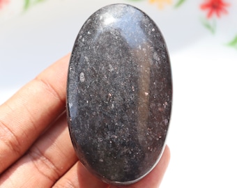 Nuummite Palm stone - polished stones - healing crystals and stones - Nuummite stones - Nuummite Palms, healing stone, christmas gift.
