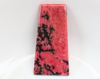 A+ Big Size Rhodonite Cabochon, Polished Rhodonite Cabochon, Loose Stone , Rhodonite Pocket Stone, Natural Rhodonite, For Jewelry Gemstone